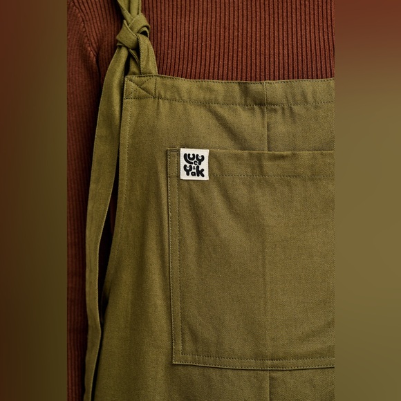 Lucy & Yak Original Cotton Dungarees burgundy maroon - Picture 9 of 10